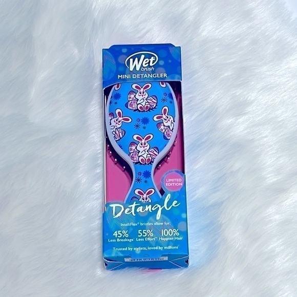 Wet Brush Mini Detangler Hair Brushes Limited Edition Easter Bunny You Get Both! - Picture 4 of 7